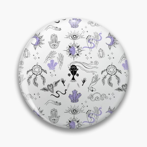 Item preview, Magic Mystic Halloween Styles pattern Seamless designed and sold by Akimatax ✯✯✯✯✯.