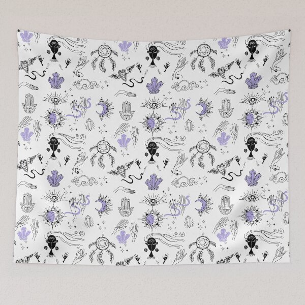 Item preview, Magic Mystic Halloween Styles pattern Seamless designed and sold by Akimatax ✯✯✯✯✯.