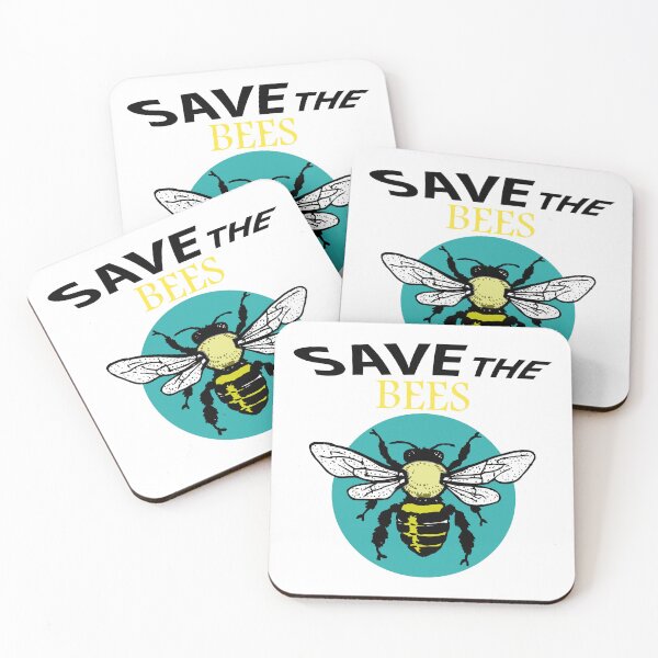 Item preview, Save the bees shits, save the bees phone cases, save the bees hats, save the bees shower curtain, save the bees backpack  designed and sold by Poussyarts.