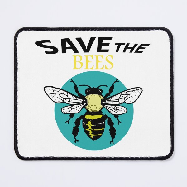 Item preview, Save the bees shits, save the bees phone cases, save the bees hats, save the bees shower curtain, save the bees backpack designed and sold by Poussyarts.