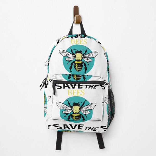 Item preview, Save the bees shits, save the bees phone cases, save the bees hats, save the bees shower curtain, save the bees backpack designed and sold by Poussyarts.