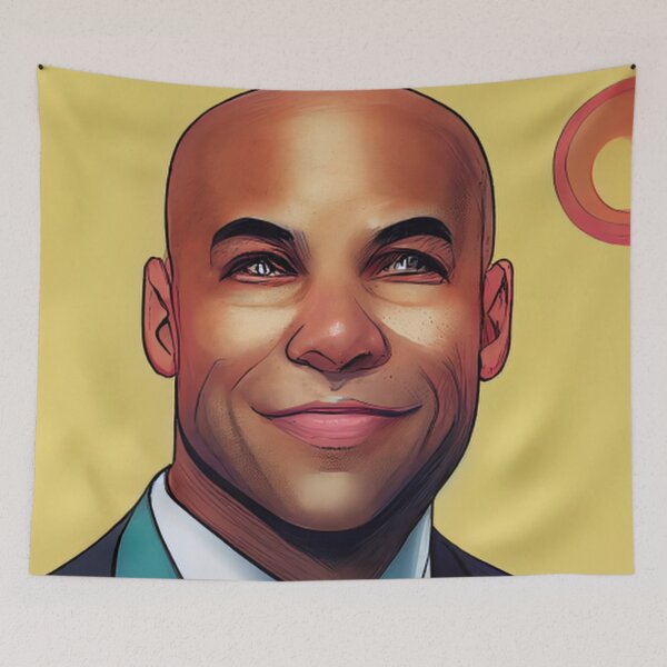 Item preview, Cory A. Booker | Comics Style designed and sold by ComicsFactory.
