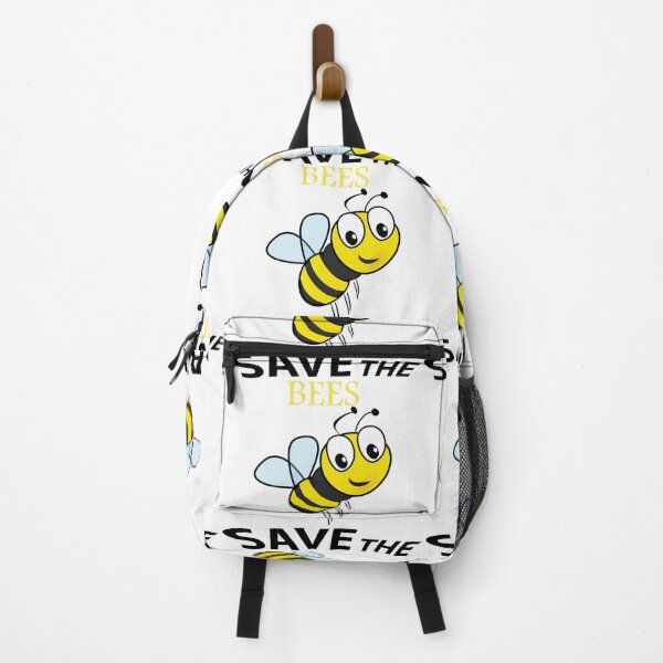 Item preview, Save the bees shits, save the bees phone cases, save the bees hats, save the bees shower curtain, save the bees backpack designed and sold by Poussyarts.