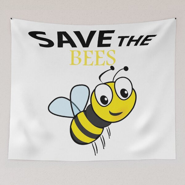 Artikelvorschau, Rette die Scheiße der Bienen, rette die Handyhüllen der Bienen, rette die Hüte der Bienen, rette den Duschvorhang der Bienen, rette den Rucksack der Bienen entworfen und verkauft von Poussyarts.