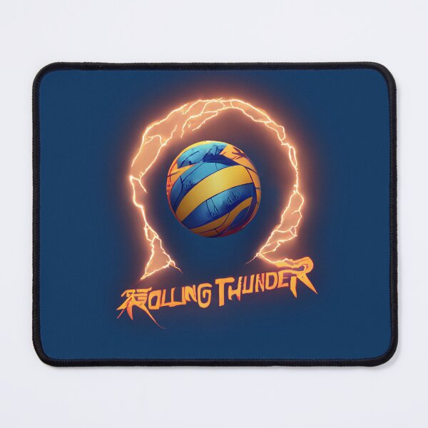 Item preview, Rolling Thunder volleyball  designed and sold by Quentin Medda.