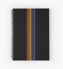 Striped Up Spiral Notebook