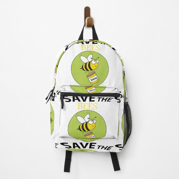 Item preview, Save the bees shits, save the bees phone cases, save the bees hats, save the bees shower curtain, save the bees backpack designed and sold by Poussyarts.