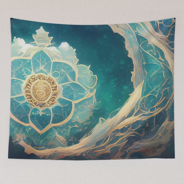Aperçu de l'œuvre Astrological Mandalas créée et vendue par ThinkFun! Design.