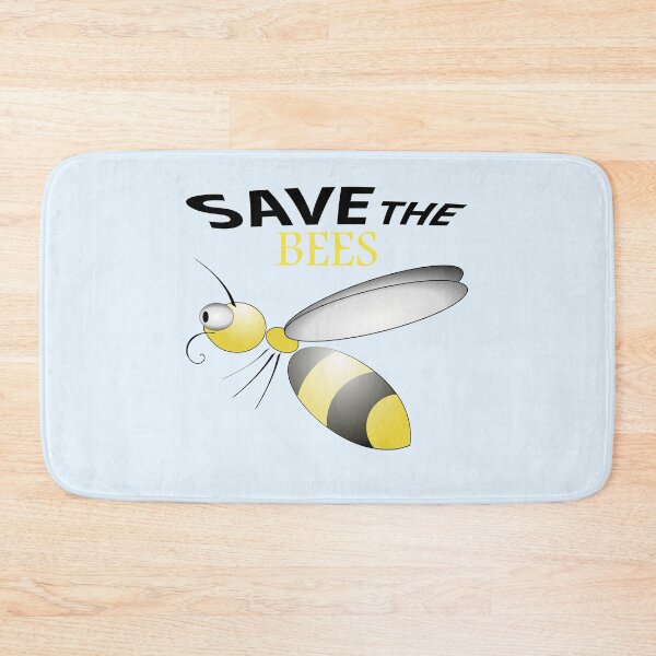 Item preview,  Save the bees shits, save the bees phone cases, save the bees hats, save the bees shower curtain, save the bees backpack  designed and sold by Poussyarts.