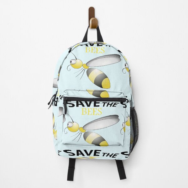 Item preview, Save the bees shits, save the bees phone cases, save the bees hats, save the bees shower curtain, save the bees backpack designed and sold by Poussyarts.