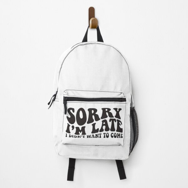 Artikelvorschau, Kopie von Entschuldigung, ich bin spät dran, ich wollte nicht kommen, Sweatshirt & ich wollte nicht kommen, lustig, sorry, ich bin spät dran entworfen und verkauft von Sophistical.