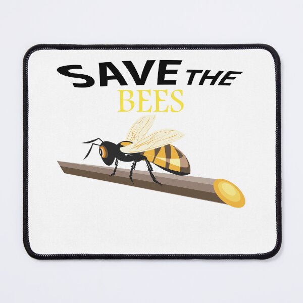Item preview, Save the bees shits, save the bees phone cases, save the bees hats, save the bees shower curtain, save the bees backpack  designed and sold by Poussyarts.
