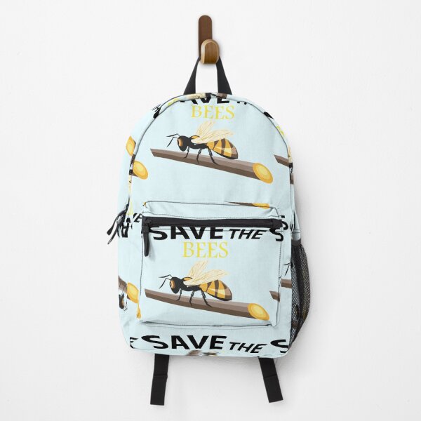 Item preview, Save the bees shits, save the bees phone cases, save the bees hats, save the bees shower curtain, save the bees backpack designed and sold by Poussyarts.