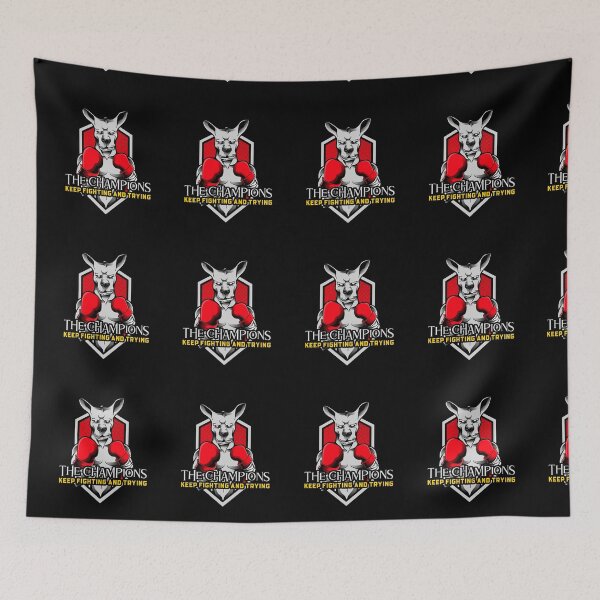 Item preview, THE CHAMPIONS KEEP FIGHTING AND TRYING designed and sold by MJ96-PRO.