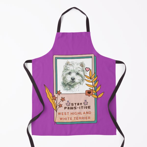 Item preview, West Highland White Terrier Watercolor Drawing Dog Breed | Stay Paws-itive Dog Series -24 designed and sold by PetinHeart.