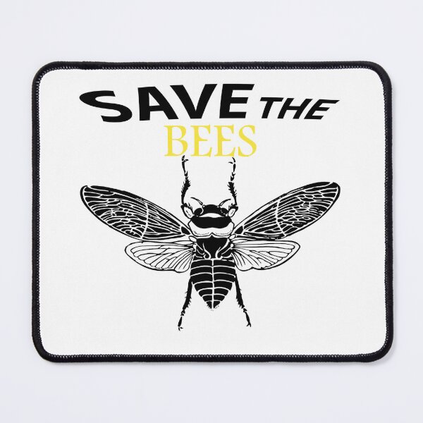 Item preview, Save the bees shits, save the bees phone cases, save the bees hats, save the bees shower curtain, save the bees backpack designed and sold by Poussyarts.