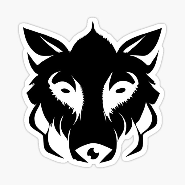 "Dire Wolf" Sticker for Sale by onsightdigital Redbubble