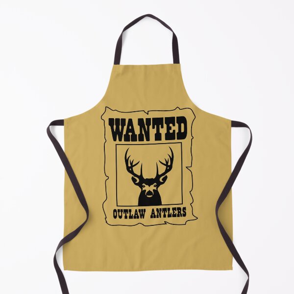 Item preview, Wanted Outlaw Antlers Black designed and sold by cayennecrazy.