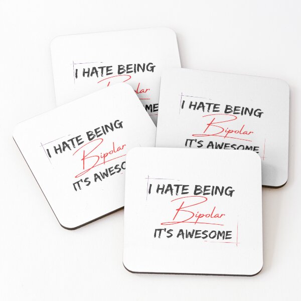 Item preview, I Hate Being Bipolar Its Awesome Classic T-Shirt designed and sold by YouSsefHN05.