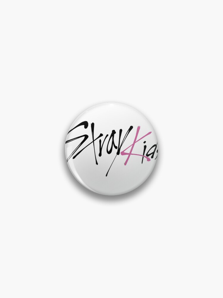 Stray Kids Black and Pink Maxident Logo