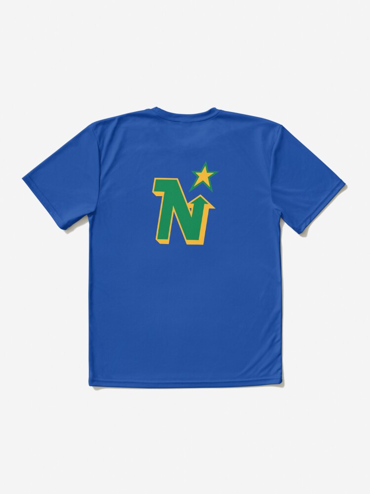 1967 - 68 Minnesota North Stars 1st Team Graphic Printed T Shirt NWOT