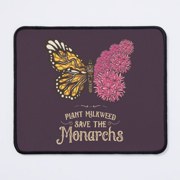 Item preview, Save The Monarch Butterfly Plant Milkweed Vintage Art designed and sold by MrEddie10.