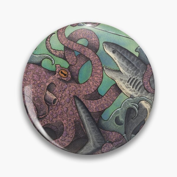 Item preview, Tiger Shark and Octopus designed and sold by MarkADArt.