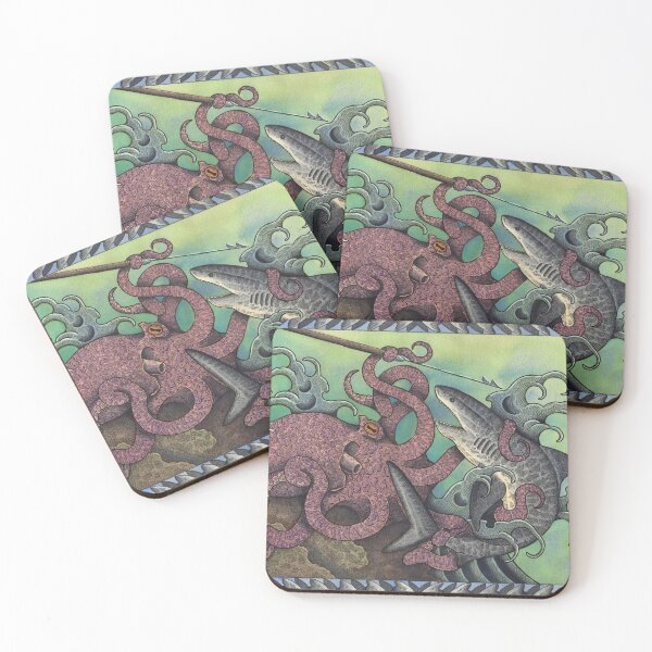 Item preview, Tiger Shark and Octopus designed and sold by MarkADArt.