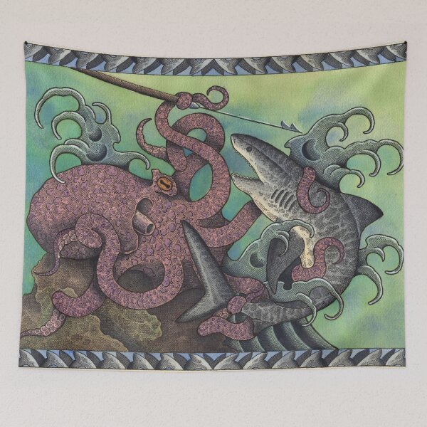 Item preview, Tiger Shark and Octopus designed and sold by MarkADArt.