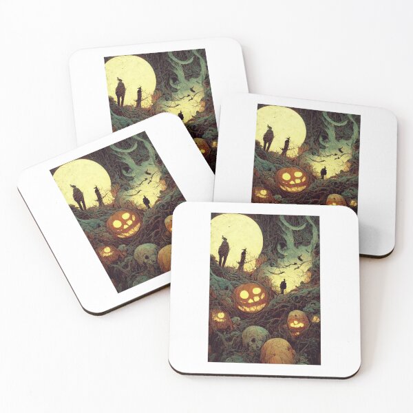 Item preview, Halloween in comic style designed and sold by modelcreamy.