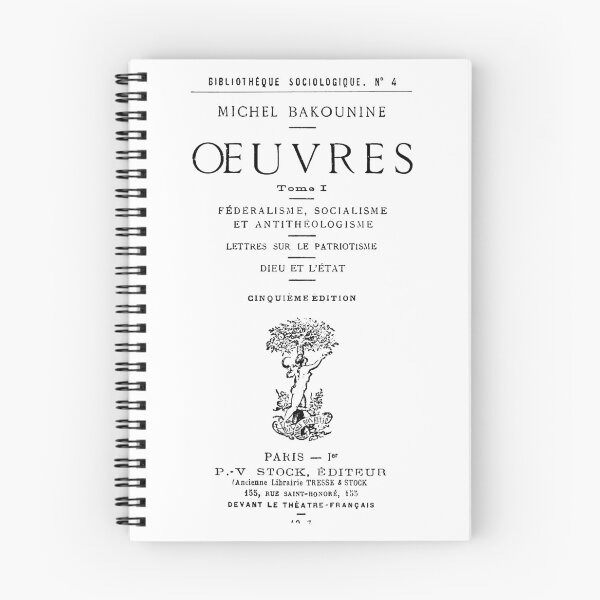 Item preview, Collected Works (1908) of Mikhail Bakunin designed and sold by NEVERBOW.