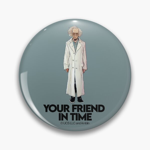 Item preview, Your Friend in Time (Doc Brown from Back to the Future) designed and sold by NuminousYes.