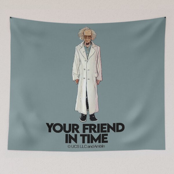 Item preview, Your Friend in Time (Doc Brown from Back to the Future) designed and sold by NuminousYes.