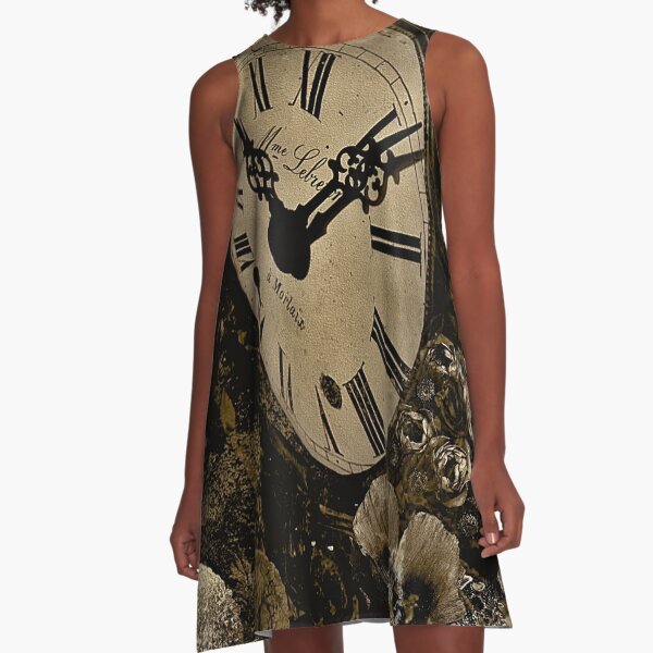 Clock-Town by Hyndussidart.com A-Line Dress