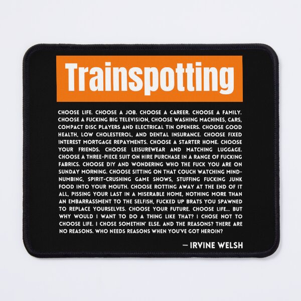 Item preview, Trainspotting designed and sold by SkyAfterDusk.