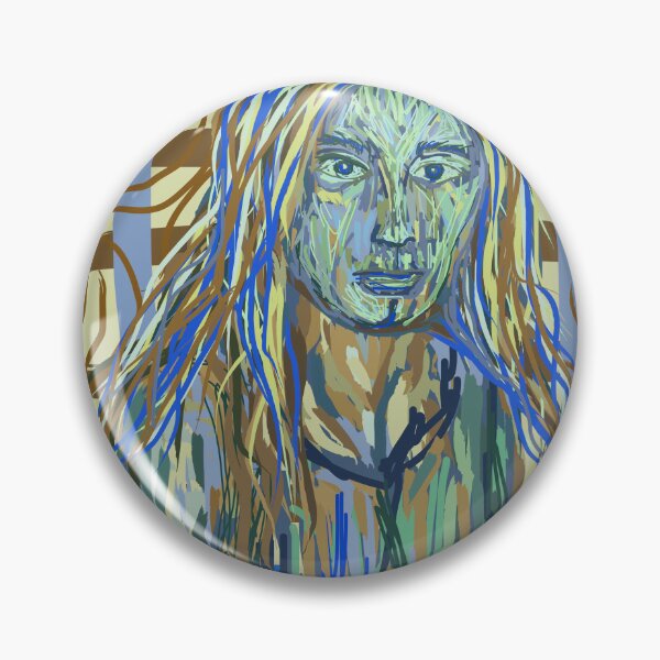 Artikelvorschau, Buntes abstraktes expressionistisches Porträt entworfen und verkauft von sibleystudios.