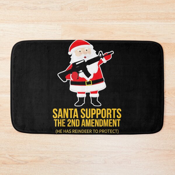 Item preview, Santa Gun 2nd Amendment Christmas designed and sold by womhforney.