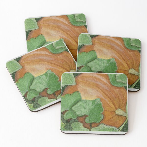 Item preview, Autumn pumpkin in watercolor designed and sold by Malu-Iriarte.