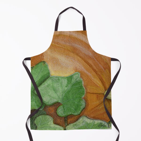 Item preview, Autumn pumpkin in watercolor designed and sold by Malu-Iriarte.