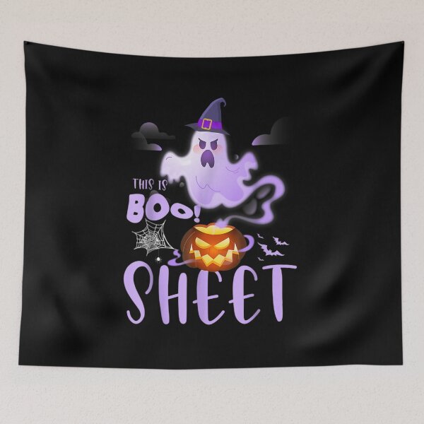 Item preview, This Is Boo Sheet Ghost Halloween Costume Men Women  designed and sold by SweetbeStore.