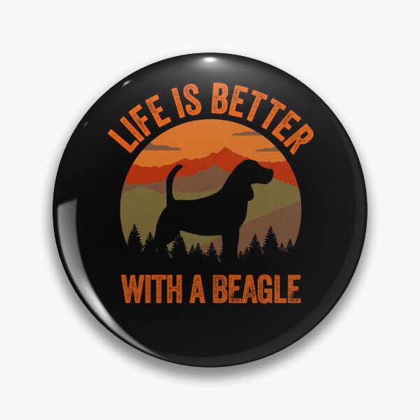 Item preview, Life Is Better With A Beagle Vintage Country Dog Gift  designed and sold by Guarddogdrive.