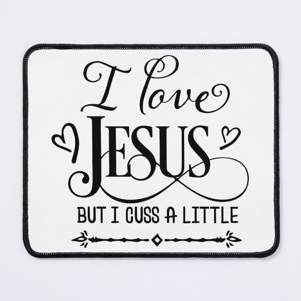 Item preview, i love jesus but i cuss a little designed and sold by ikrame-shop.