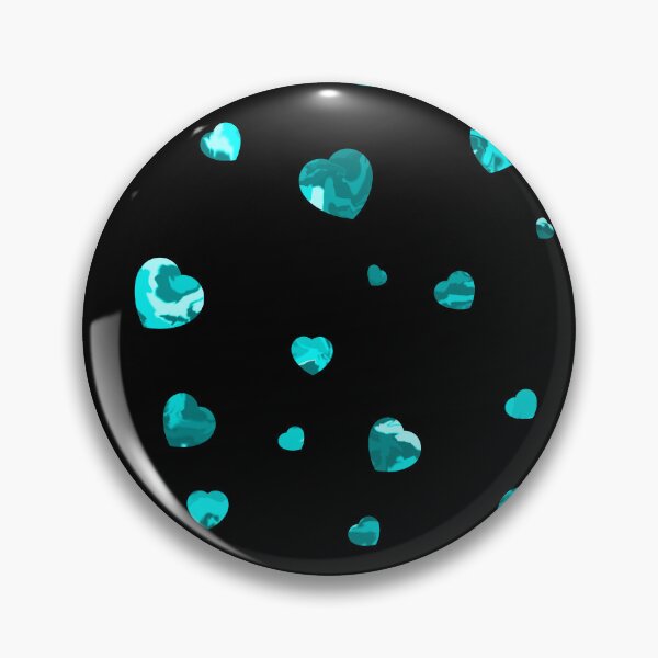 Item preview, Chaotic Hearts, Dapple Series - Light Blue designed and sold by StephOBrien.