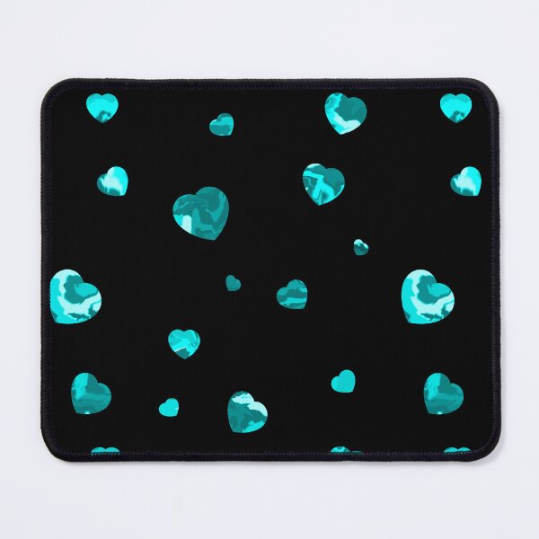 Item preview, Chaotic Hearts, Dapple Series - Light Blue designed and sold by StephOBrien.