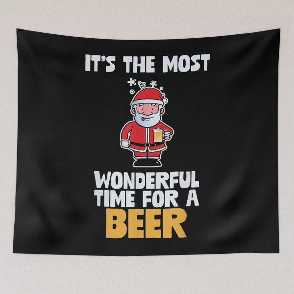 Item preview, Santa Most Wonderful Time For A Beer designed and sold by womhforney.
