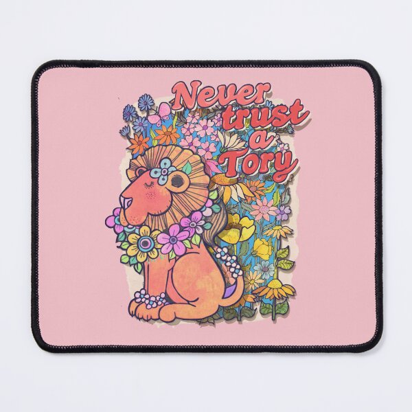 Item preview, NEVER TRUST A TORY - funny retro political design designed and sold by ToruandMidori.