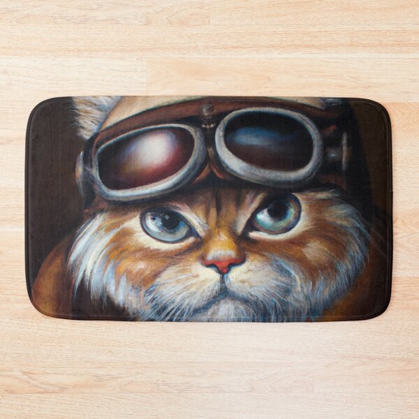 Item preview, Amelia the Cat, aviator (Baroque) designed and sold by thecatandkettle.