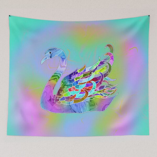 Item preview, Swanderful - Swan is my Spirit Animal designed and sold by LaRoach Digital Arts.