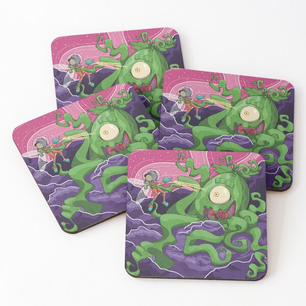 Item preview, Space Fly Vs. Watermelon Monster designed and sold by watsonlmp90.