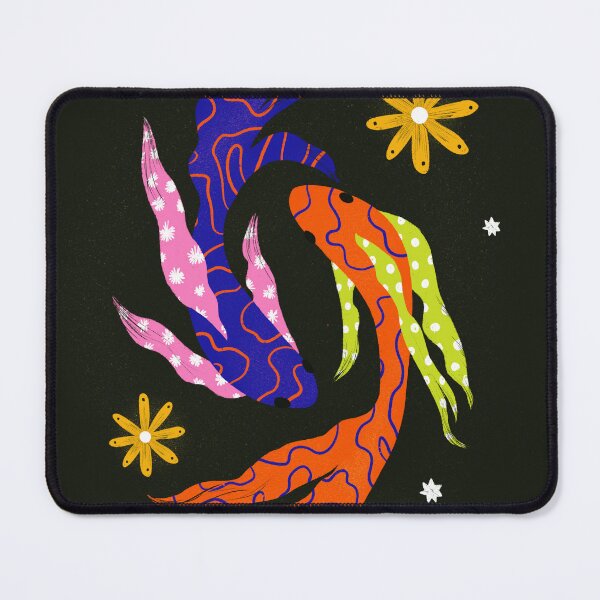 Item preview, Two colorful fishes designed and sold by IlustraYu.